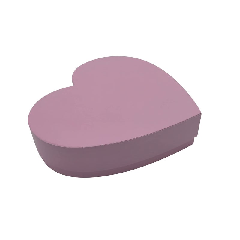 WENPACK Empty Heart Shaped Gift Box Strawberry Packaging (Pink) - Image 2